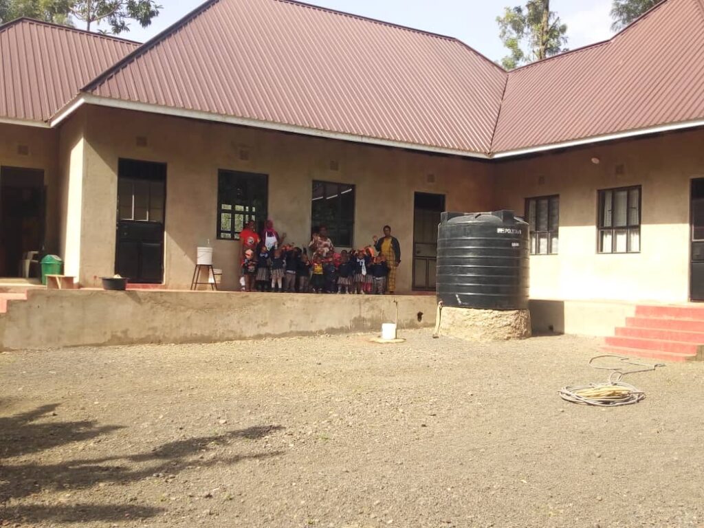 Our newly school in Tanzania